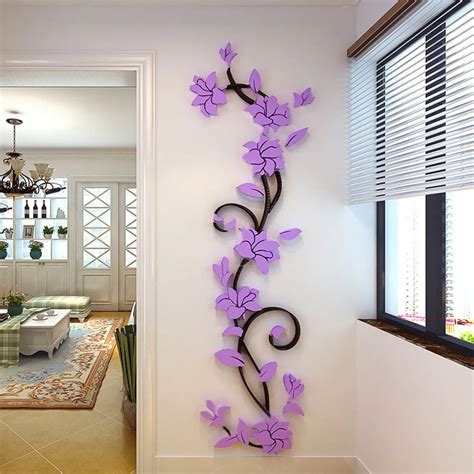 3d wall stickers for bedroom